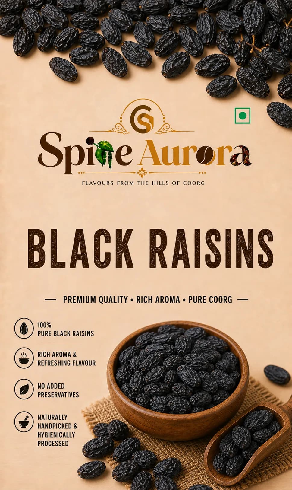 Black Raisins — Spice Aurora pack