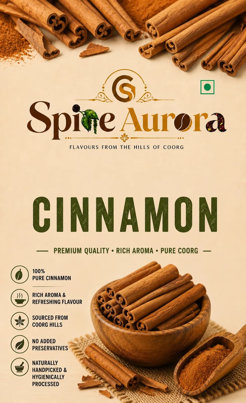 Cinnamon — Spice Aurora pack