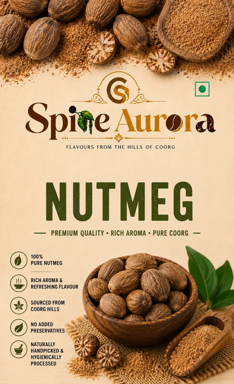 Nutmeg — Spice Aurora pack