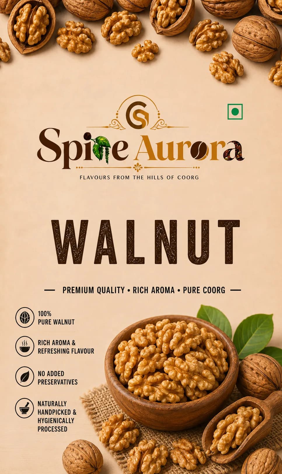 Walnut — Spice Aurora pack
